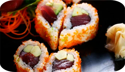 суши сердечки