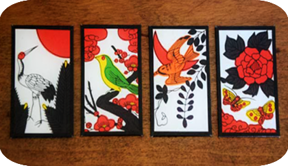 карточки для игры ханафуда