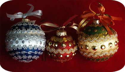 новогодние шарики