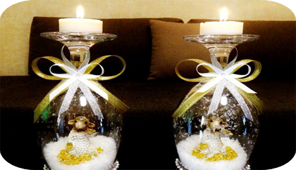 Подсвечники с сюрпризом