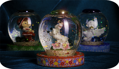 рождественские шары своими руками