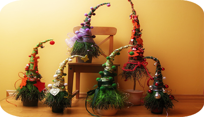 оригинальная новогодняя елка