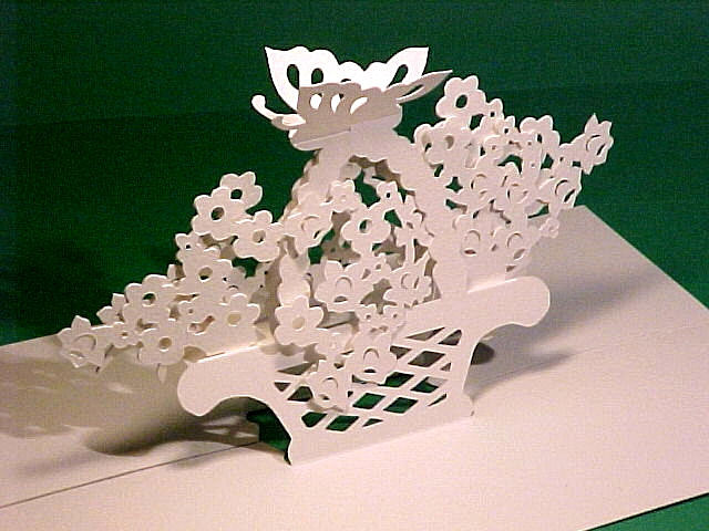 открытка киригами