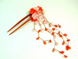 канзаши в волосы