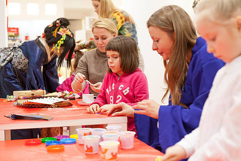 Мастер-класс в Мikihouse