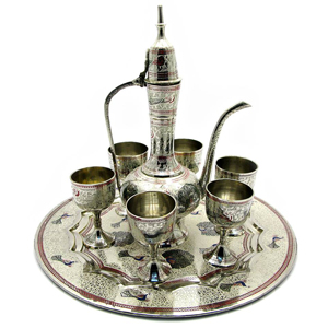 Сервиз бронзовый 002