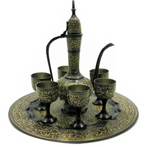 Сервиз бронзовый 004