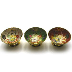 Фруктовницы цветные