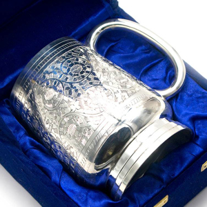 Кружка бронзовая 004